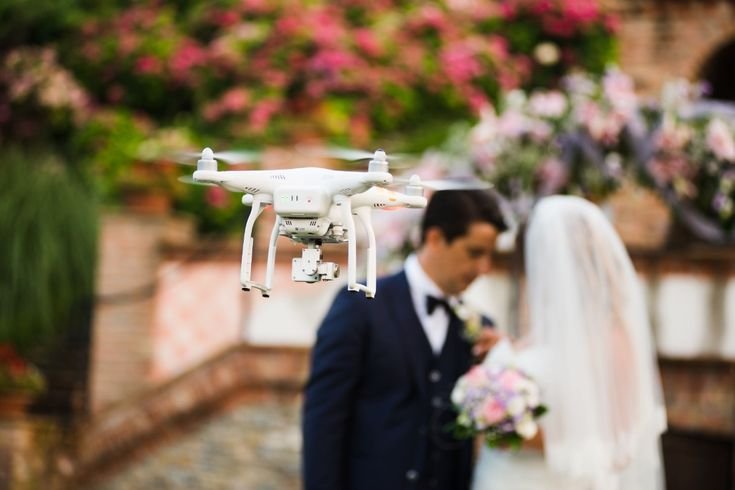Drone Wedding Photography –